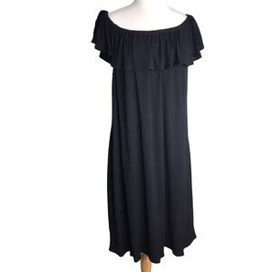 52 Seven Midi Dress Sz. 1X. 100% Rayon in EUC